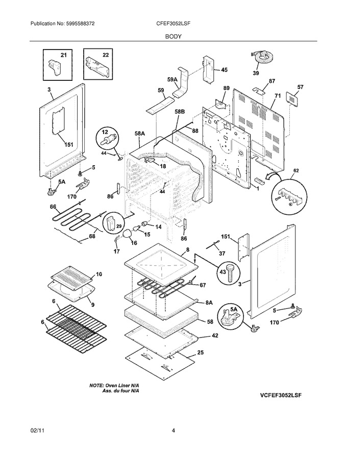 Diagram for CFEF3052LSF