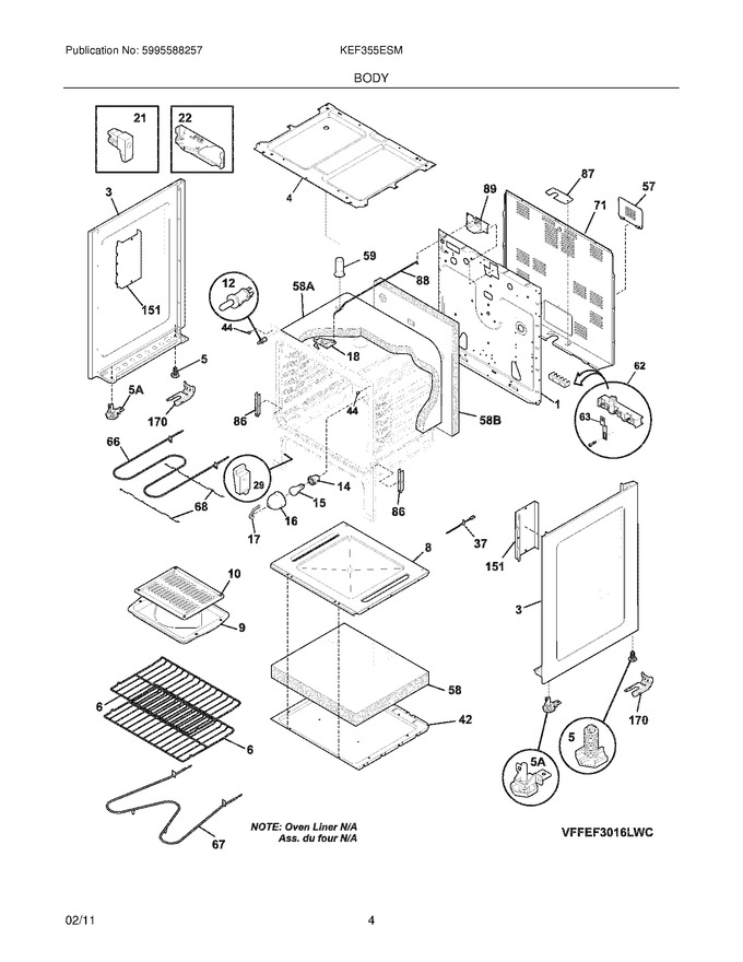 Diagram for KEF355ESM