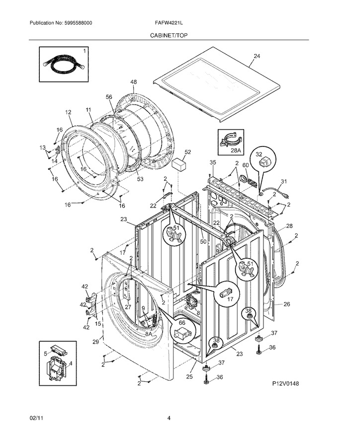 Diagram for FAFW4221LW0