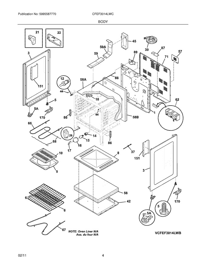 Diagram for CFEF3014LWC