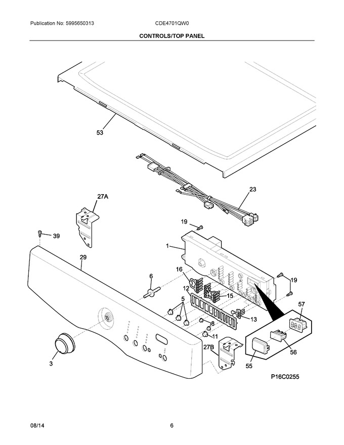 Diagram for CDE4701QW0