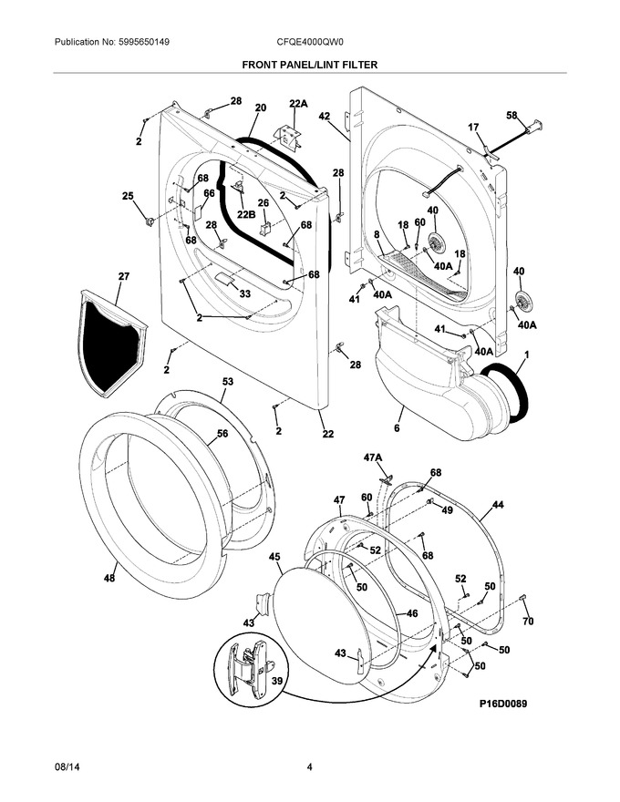 Diagram for CFQE4000QW0