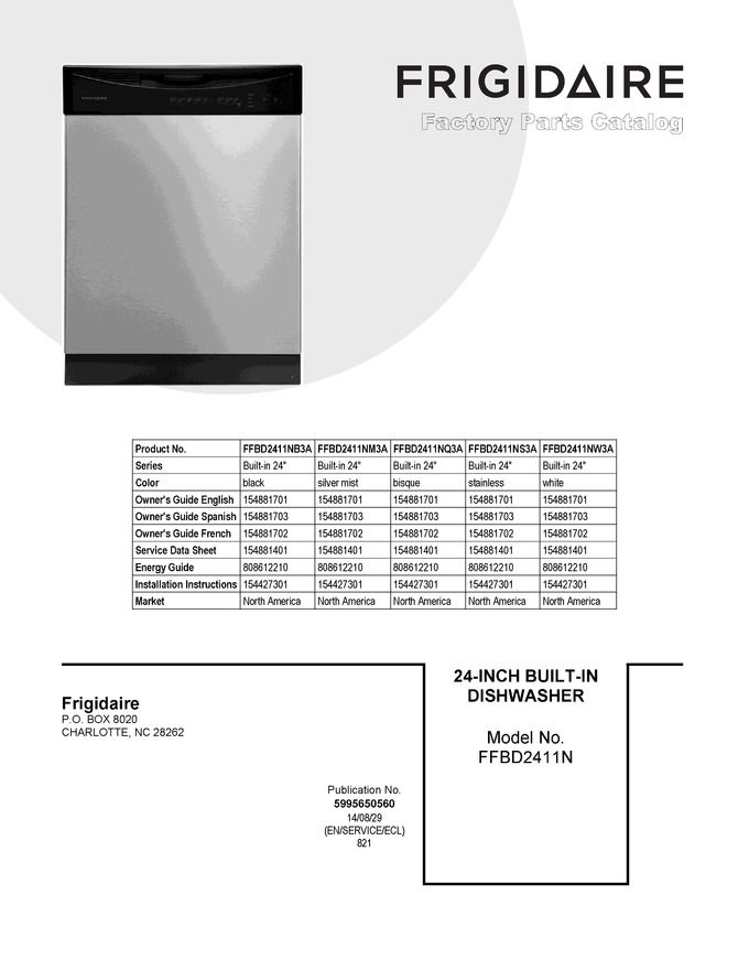 Diagram for FFBD2411NW3A