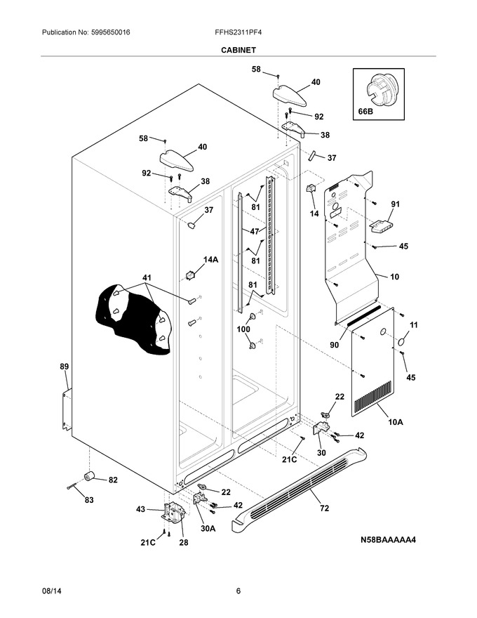 Diagram for FFHS2311PF4