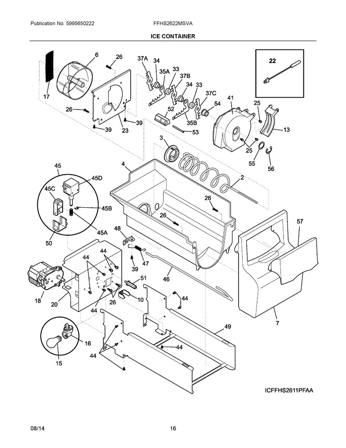 Diagram for FFHS2622MSVA