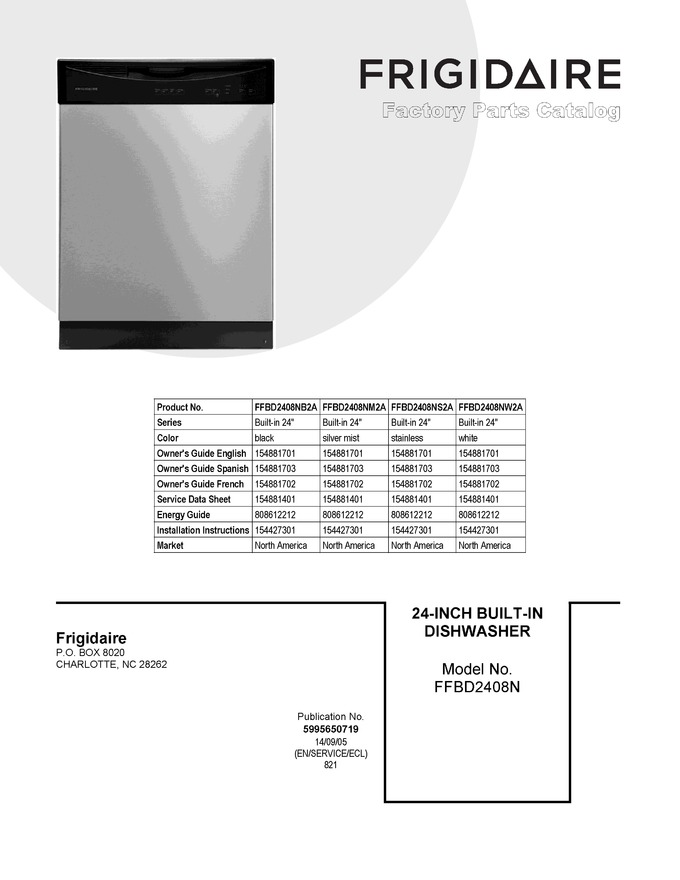Diagram for FFBD2408NS2A