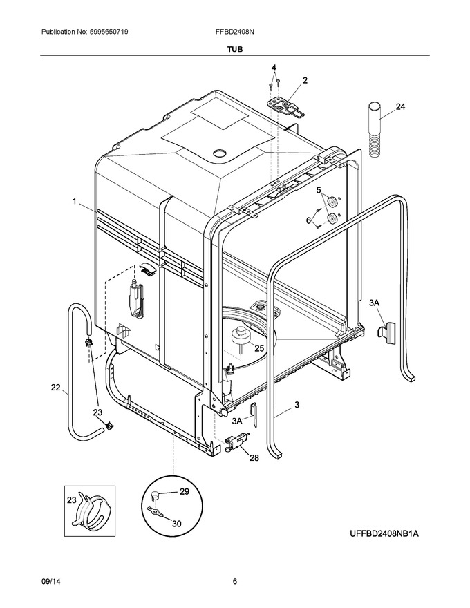 Diagram for FFBD2408NS2A