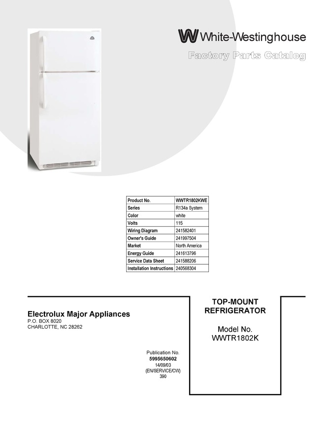 Diagram for WWTR1802KWE