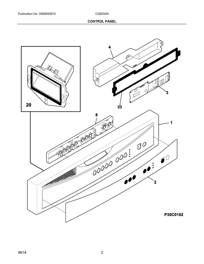 Diagram for CDB350NW3A