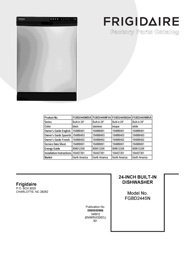 Diagram for FGBD2445NQ5A