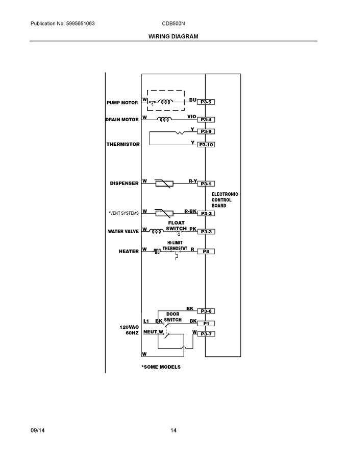Diagram for CDB500NW2A
