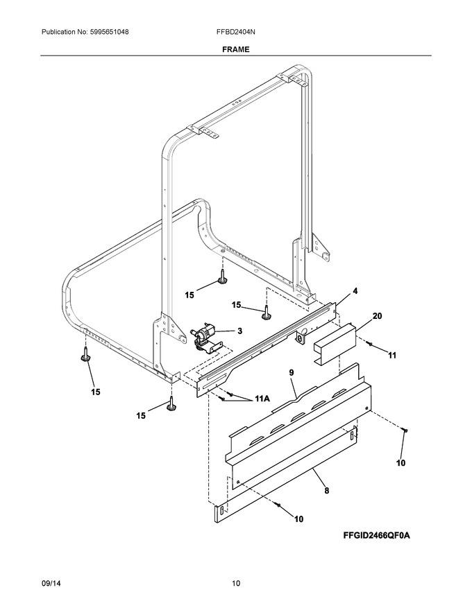 Diagram for FFBD2404NS2A