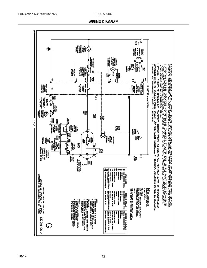 Diagram for FFQG5000QW1