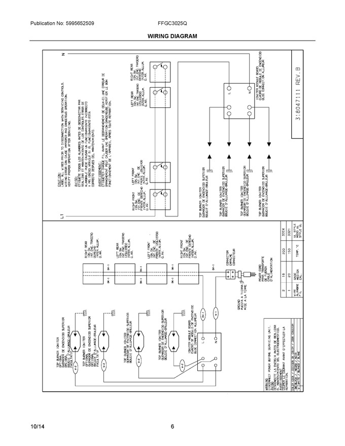 Diagram for FFGC3025QBA