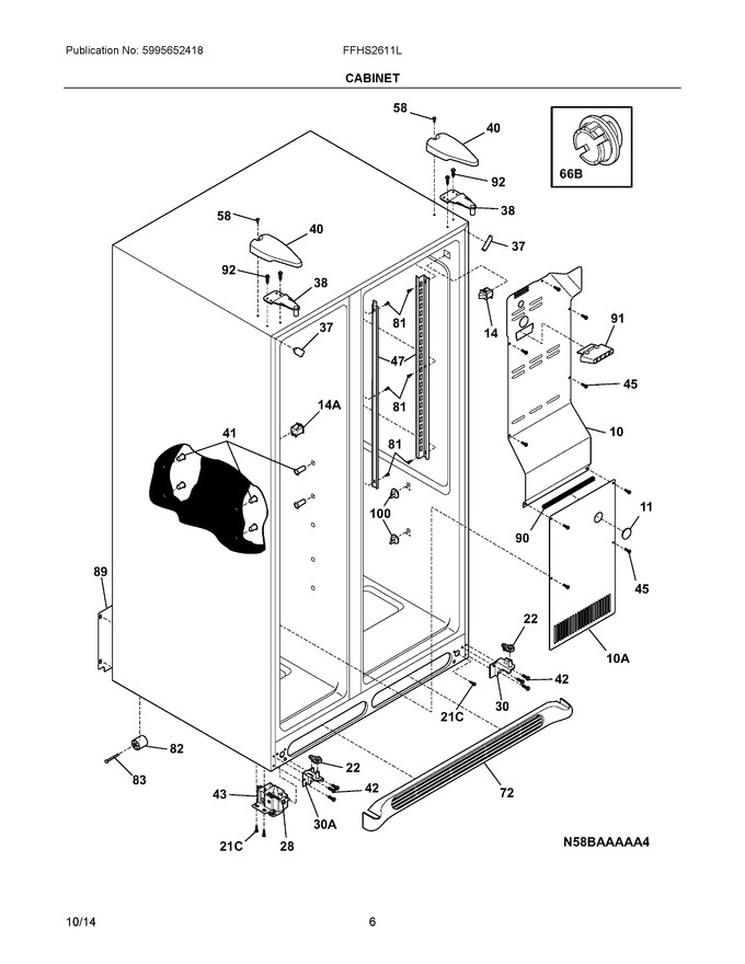 Diagram for FFHS2611LB8