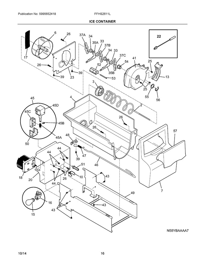 Diagram for FFHS2611LW8