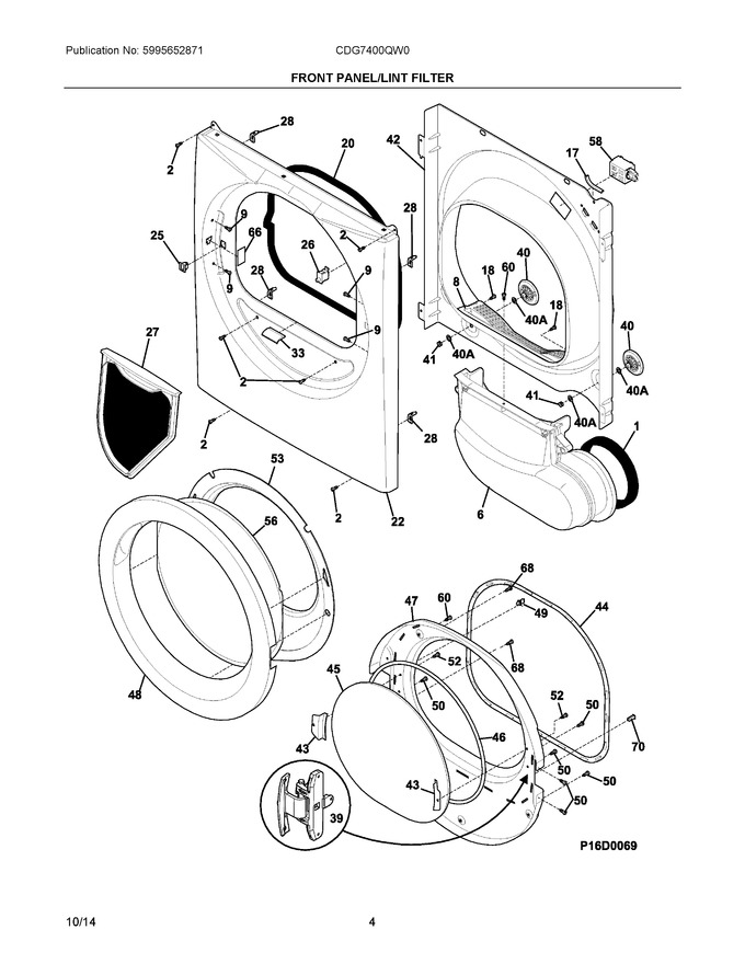 Diagram for CDG7400QW0