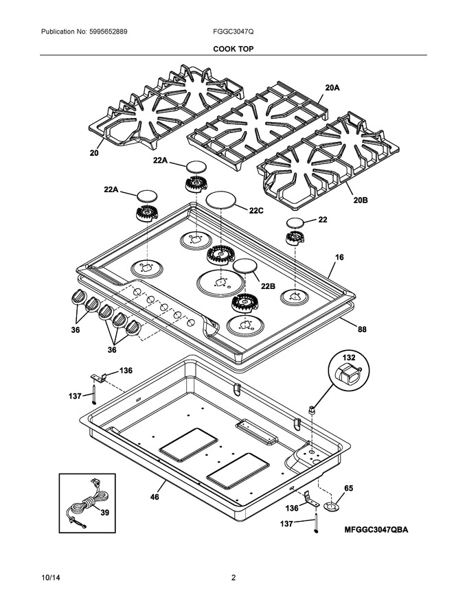 Diagram for FGGC3047QSA