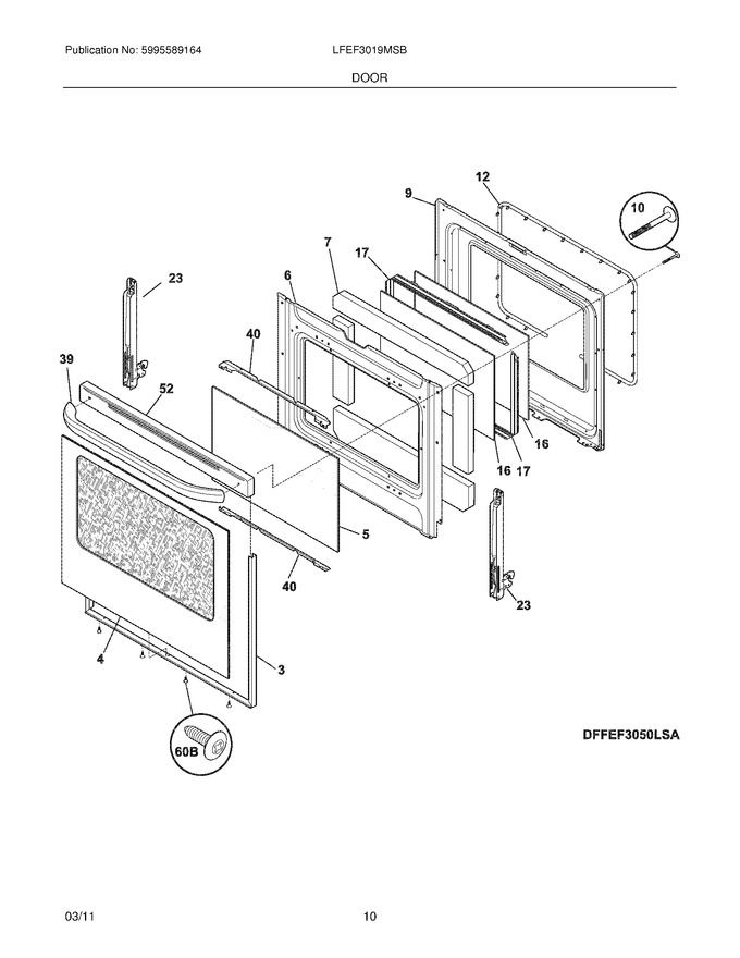 Diagram for LFEF3019MSB