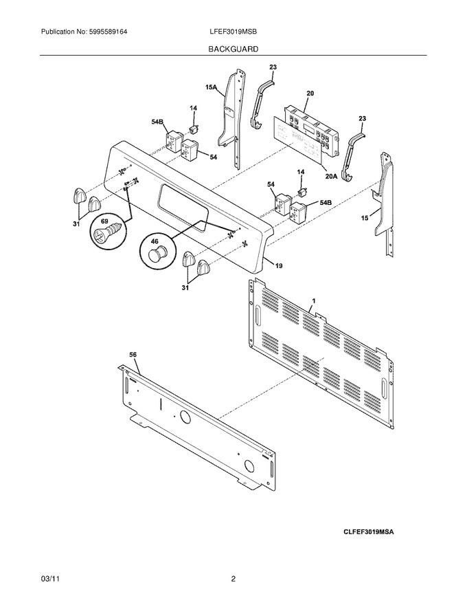 Diagram for LFEF3019MSB