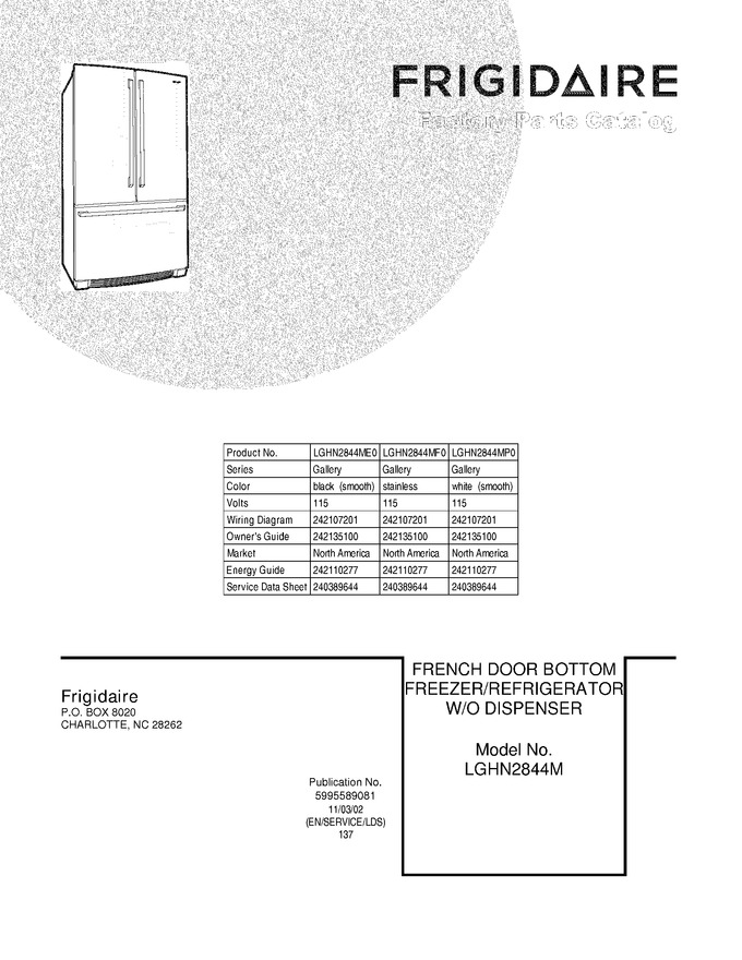 Diagram for LGHN2844MF0