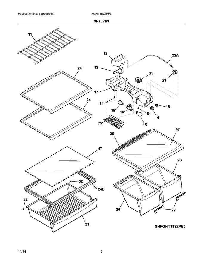 Diagram for FGHT1832PF3