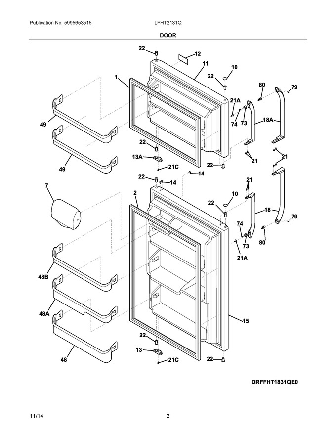 Diagram for LFHT2131QE0