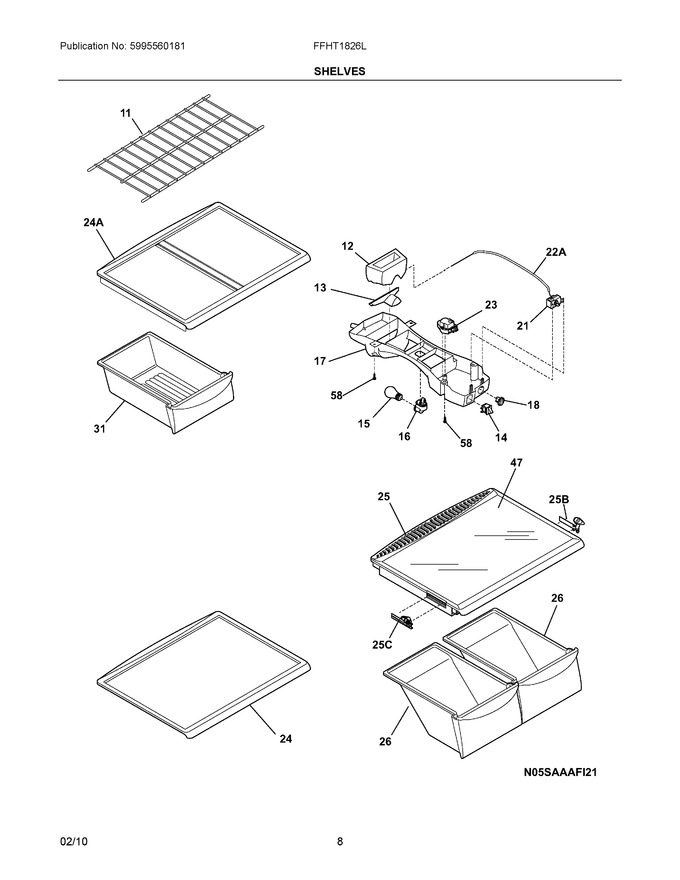 Diagram for FFHT1826LS0