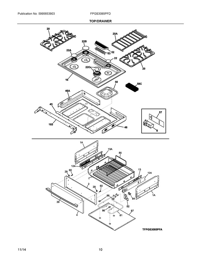 Diagram for FPGS3085PFD
