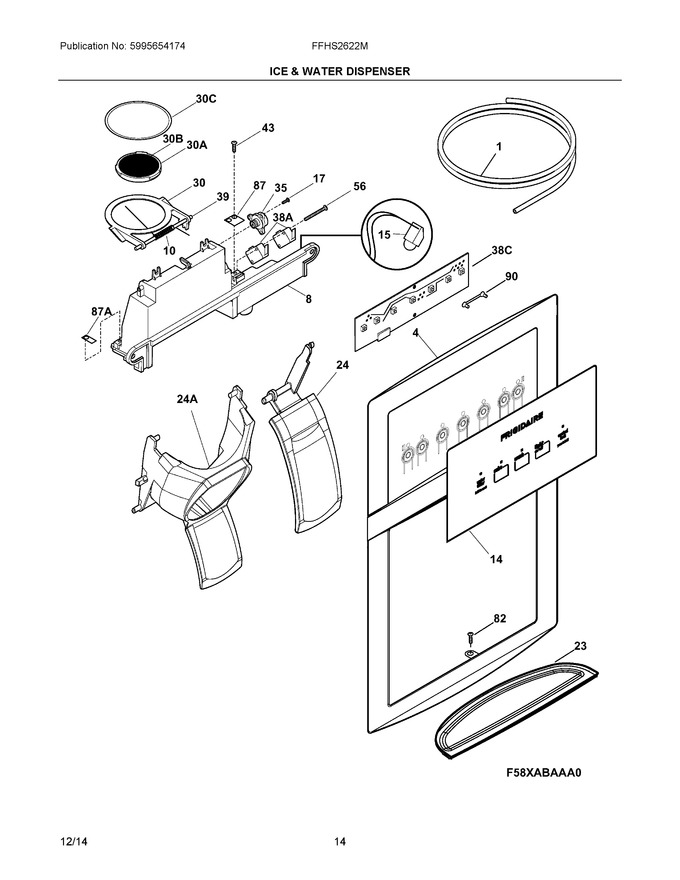Diagram for FFHS2622MSWA