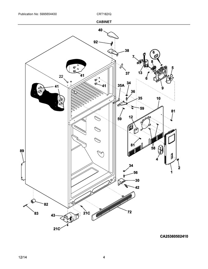 Diagram for CRT182IQW0