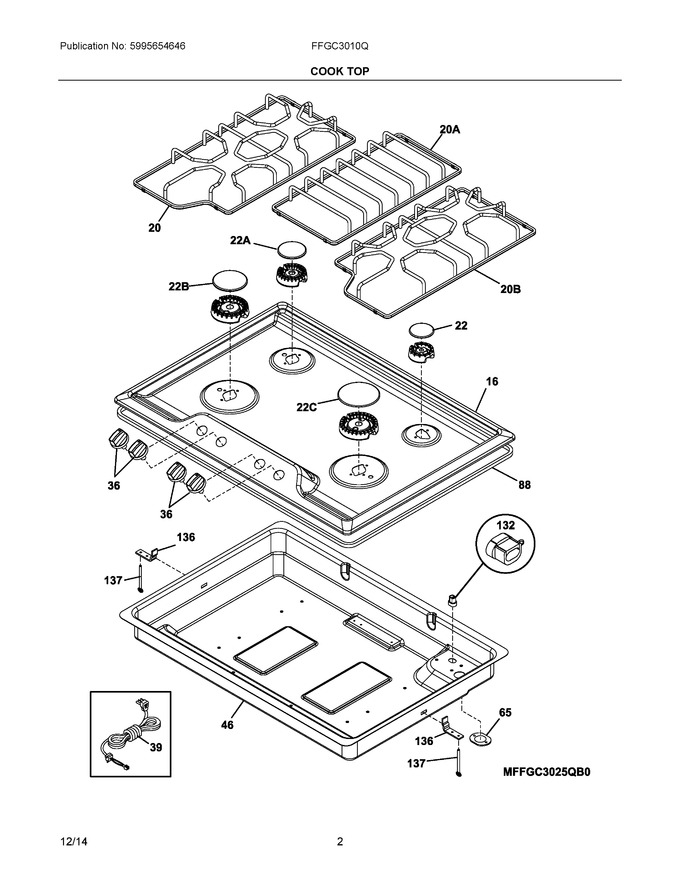 Diagram for FFGC3010QBA