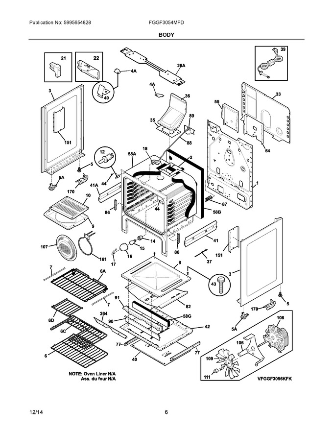 Diagram for FGGF3054MFD