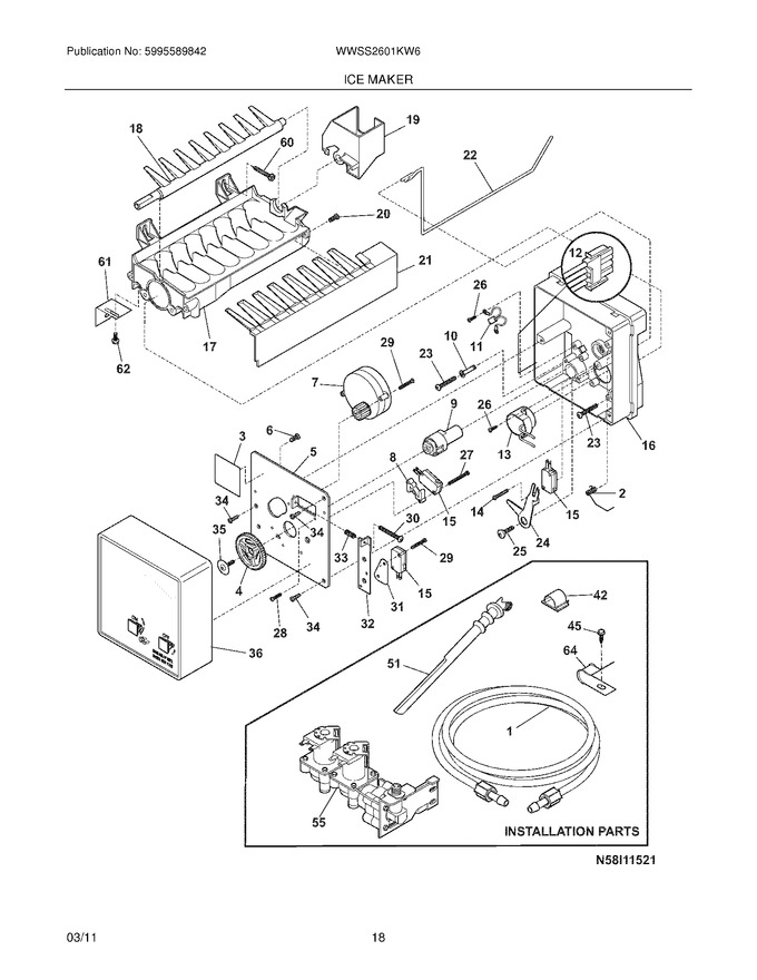 Diagram for WWSS2601KW6
