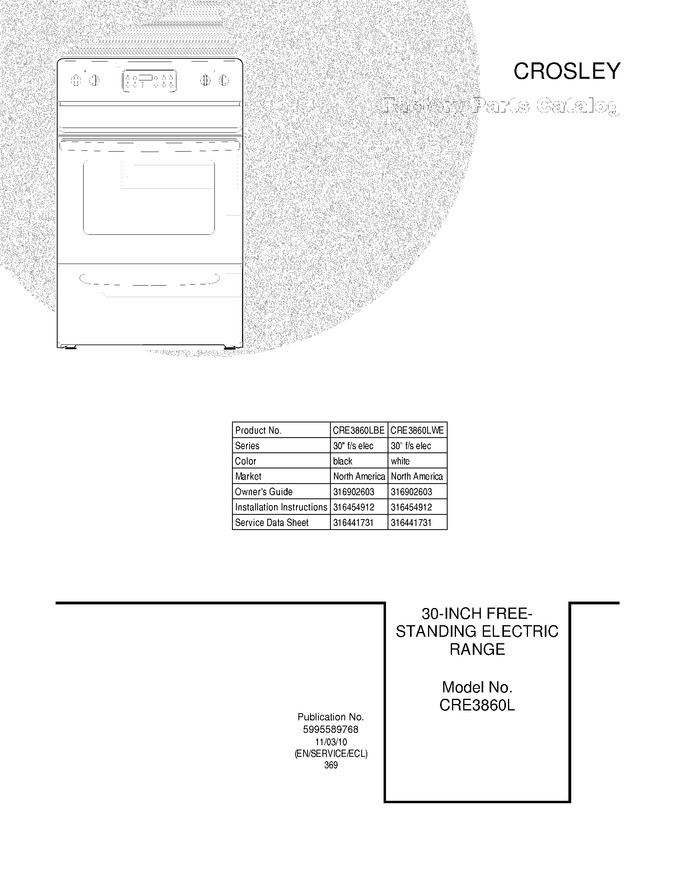 Diagram for CRE3860LBE