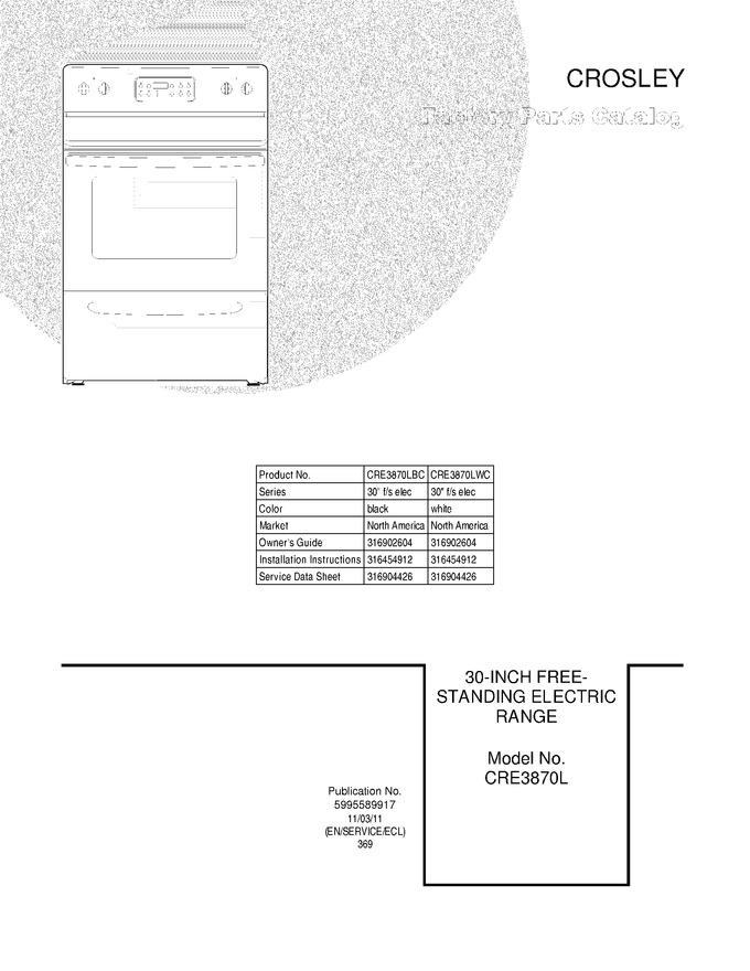 Diagram for CRE3870LWC