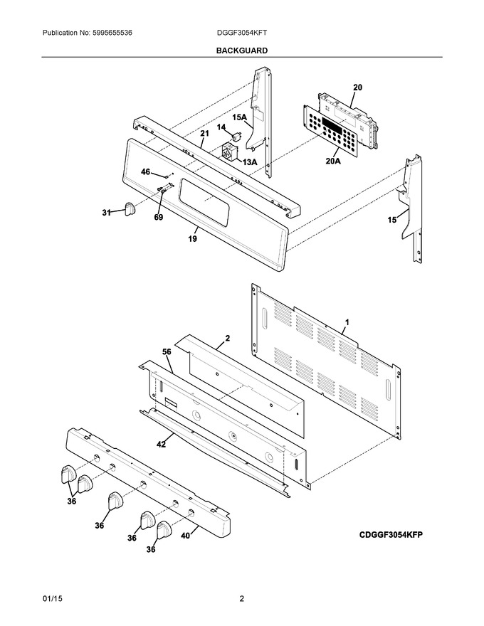 Diagram for DGGF3054KFT