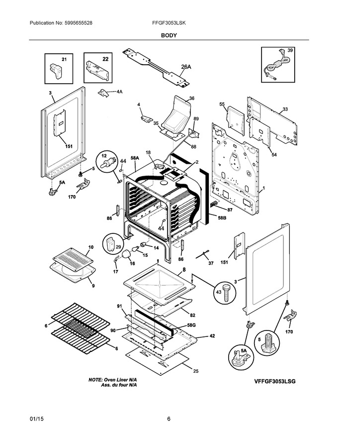 Diagram for FFGF3053LSK