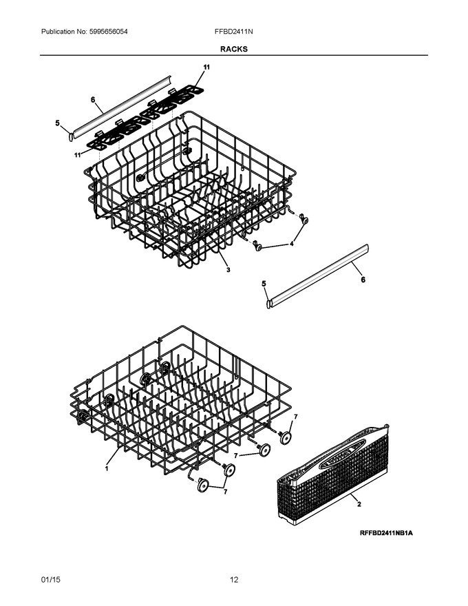 Diagram for FFBD2411NS4A