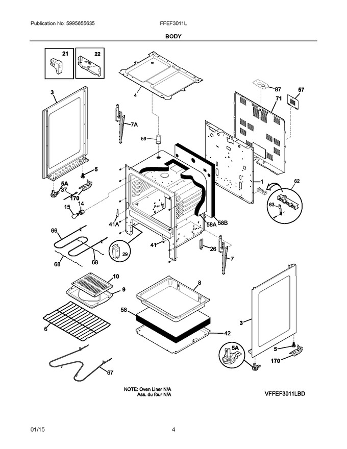 Diagram for FFEF3011LWF