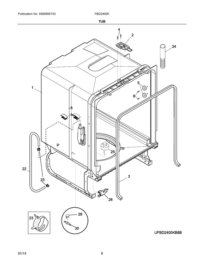 Diagram for FBD2400KS6B