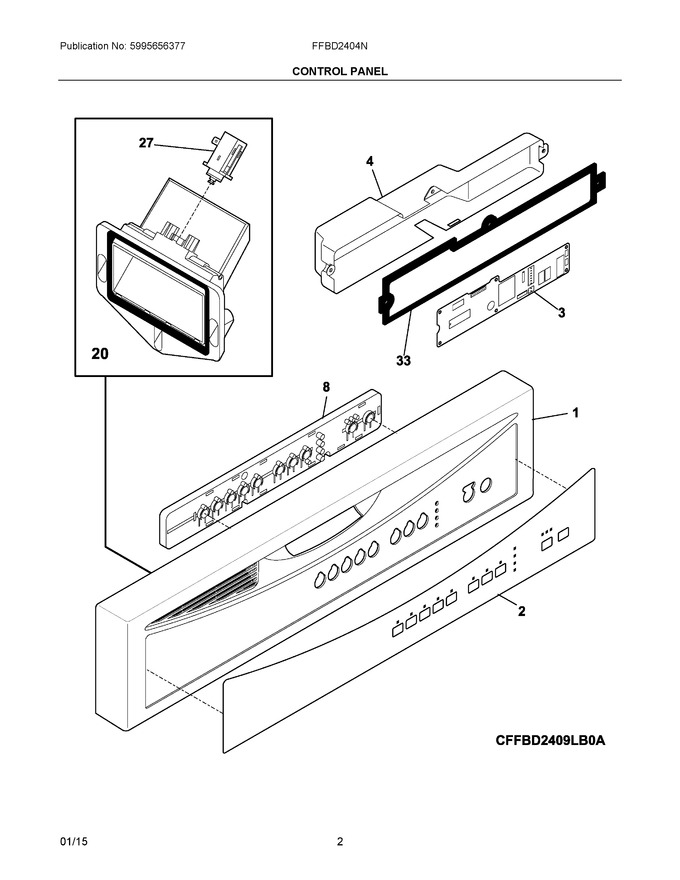 Diagram for FFBD2404NS3A