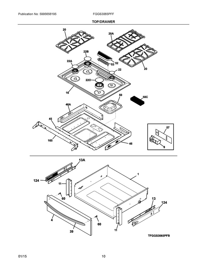 Diagram for FGGS3065PFF