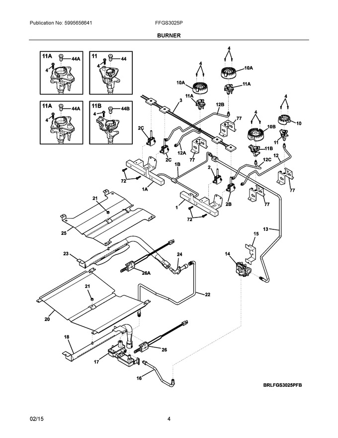 Diagram for FFGS3025PBB