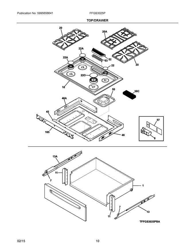 Diagram for FFGS3025PWB