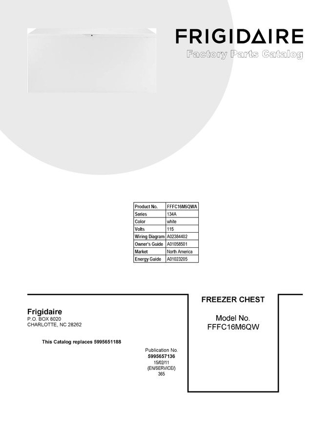 Diagram for FFFC16M5QWA