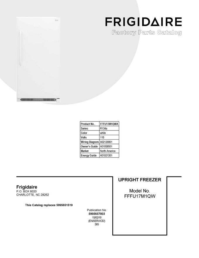 Diagram for FFFU17M1QWA