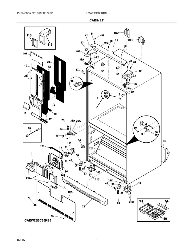 Diagram for EW23BC85KS8