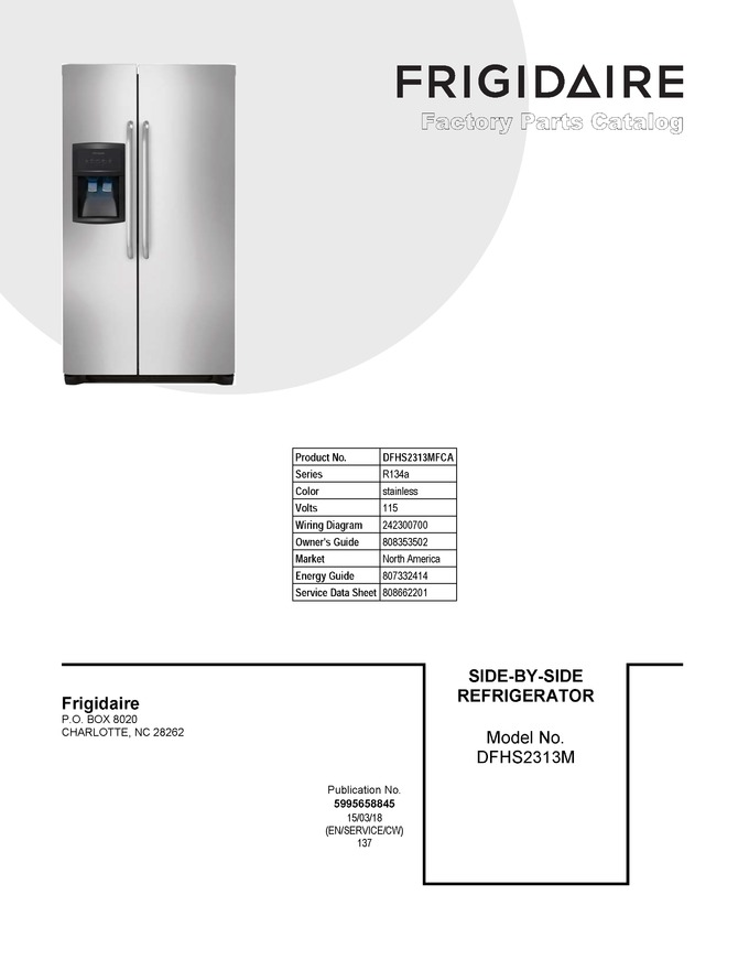Diagram for DFHS2313MFCA