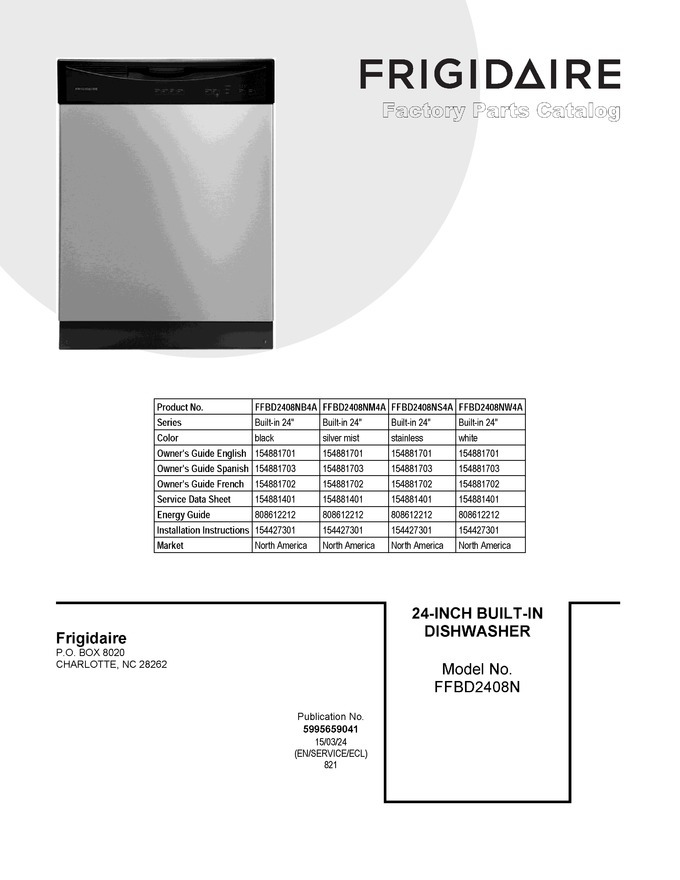 Diagram for FFBD2408NB4A